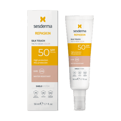REPASKIN Tacto Seda SPF +50 con Color 50 ml